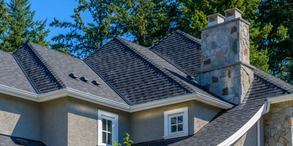 Roof leak inspection helps find damaged shingles before water reaches the attic or ceiling